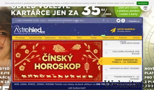 astrohled.cz Screenshot