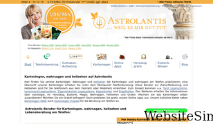 astrolantis.de Screenshot