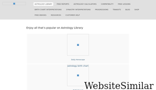 astrolibrary.org Screenshot