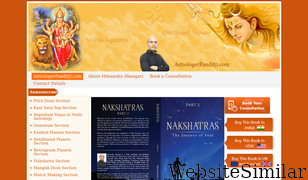 astrologerpanditji.com Screenshot