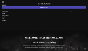 astrology.com Screenshot
