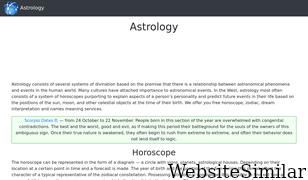 astrologyk.com Screenshot