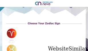 astrologynova.com Screenshot