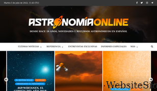 astronomiaonline.com Screenshot