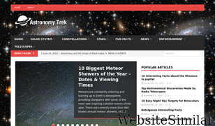 astronomytrek.com Screenshot