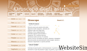 astrooroscopo.it Screenshot