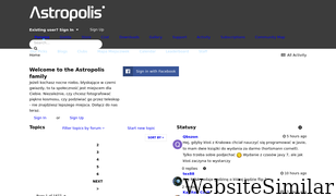 astropolis.pl Screenshot