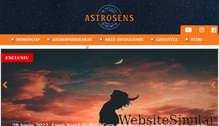 astrosens.ro Screenshot