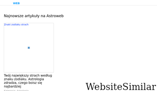 astroweb.pl Screenshot