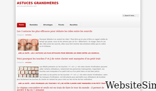 astuces-grandmeres.com Screenshot