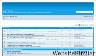 atari-forum.com Screenshot