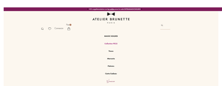 atelierbrunette.com Screenshot