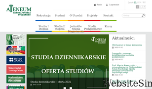 ateneum.edu.pl Screenshot