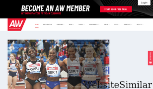 athleticsweekly.com Screenshot