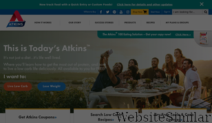 atkins.com Screenshot