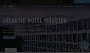 atlantic-hotels.de Screenshot