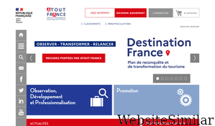 atout-france.fr Screenshot