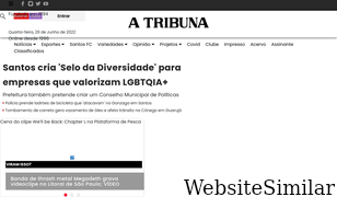 atribuna.com.br Screenshot
