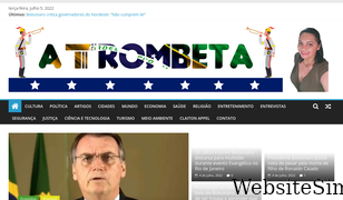 atrombetanews.com.br Screenshot