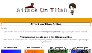 attack-on-titan.online Screenshot