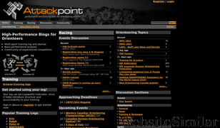 attackpoint.org Screenshot
