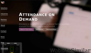 attendanceondemand.com Screenshot