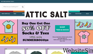 atticsalt.com Screenshot