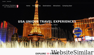 attractionsofamerica.com Screenshot