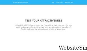 attractivenesstest.com Screenshot