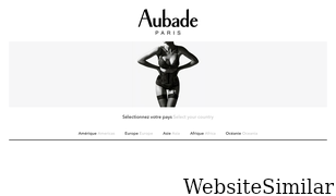 aubade.com Screenshot