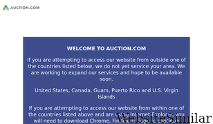 auction.com Screenshot