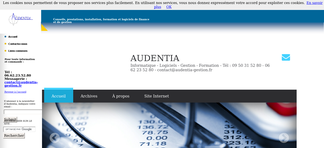 audentia-gestion.fr Screenshot