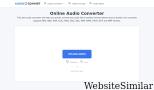 audio-convert.com Screenshot