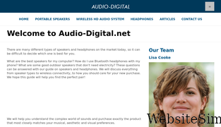 audio-digital.net Screenshot