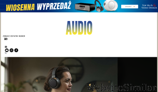 audio.com.pl Screenshot