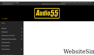 audio55.se Screenshot