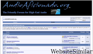 audioaficionado.org Screenshot