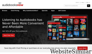 audiobooksnow.com Screenshot
