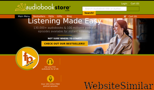 audiobookstore.com Screenshot