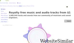 audiojungle.net Screenshot