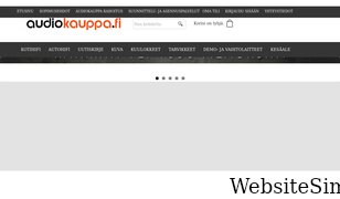audiokauppa.fi Screenshot