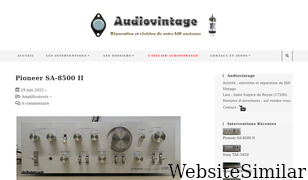 audiovintage.fr Screenshot