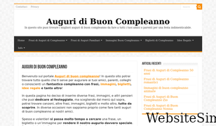 auguribuoncompleanno.org Screenshot