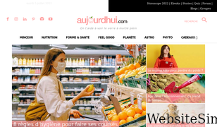 aujourdhui.com Screenshot