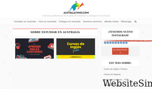 australatinos.com Screenshot