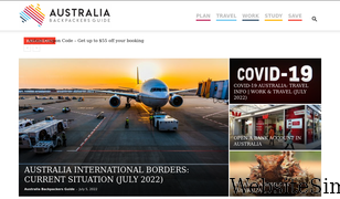 australia-backpackersguide.com Screenshot