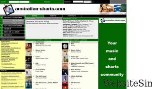 australian-charts.com Screenshot