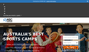 australiansportscamps.com.au Screenshot