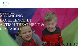 autismpartnershipfoundation.org Screenshot