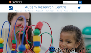 autismresearchcentre.com Screenshot